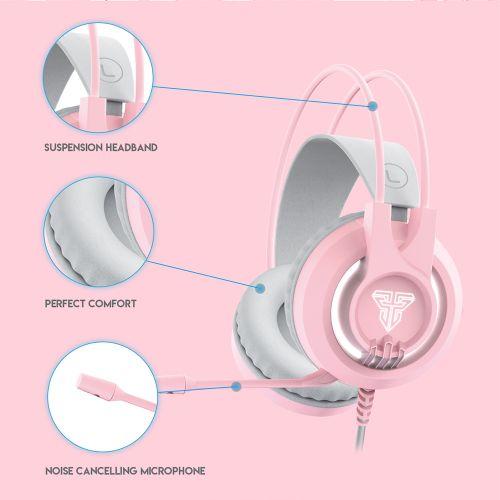FANTECH HG20 - אוזניות גיימינג ורודות